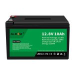 12.8V 10Ah LiFePO4 لیڈ ایسڈ تبدیلی لتیم آئن بیٹری پیک 12V 10Ah