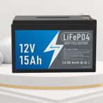 لیتھیم آئن بیٹری پیک 12V 15Ah ڈیپ سائیکل لائفپو4 بیٹری