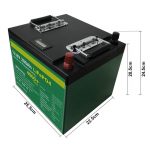12V 200Ah Lipo Baterias Para Motos Electricas موٹر سائیکل کیس بائیک گروپ الیکٹروجن ہوور بورڈ لتیم آئن Lifepo4 بیٹری
