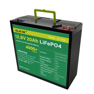 OEM 12V 20Ah لٹیم لائفپو 4 بیٹری پیک۔