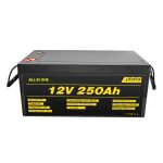 بیشتر مقبول ترین شمسی نظام کی بیٹریاں پیک 12V 250Ah LiFePO4 لتیم آئن بیٹری