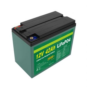بی ایم ایس کے ساتھ بحالی کی تخصیص کردہ شمسی 12v 40ah 42ah Lifepo4 سیل Lifepo4 بیٹری پیک