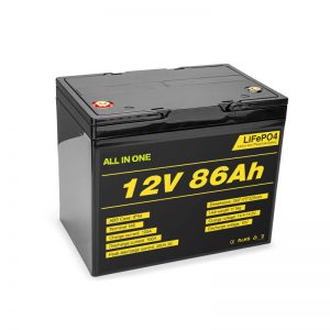 Lifepo4 12v 85ah ریچارج ایبل شمسی لتیم آئن بیٹری پیک گہری سائیکل