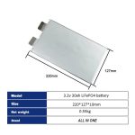A گریڈ LiPO بیٹری سیلز 3.2V 30Ah
