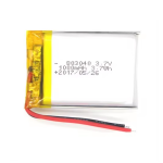 Lipo بیٹری 803040 3.7V 1000mAh 083040 pcm اور تار کے ساتھ