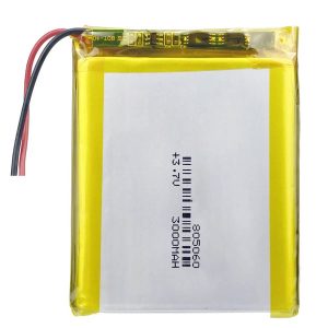 805060 3.7V 3000mAh ریچارج ایبل لیپو پولیمر بیٹری